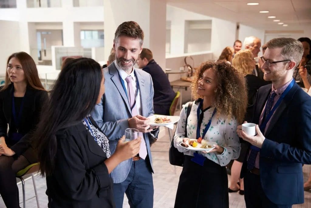 Canva Delegates Networking durin